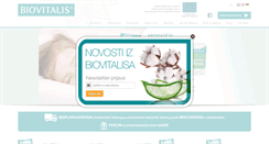 Desktop Screenshot of biovitalis.hr